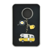 Van Go Collections Keyring Camper C - Pale Yellow