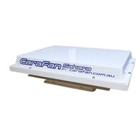 CaraFan Sahara Caravan Pressuriser - White