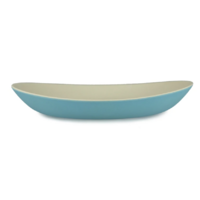 Van Go Collections 2-Tone Bamboo Deep Plate - Blue