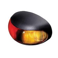 Hella Red/Amber LED Side Marker with Lead