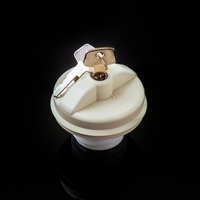 Hume White Cap Only t/s Water Filler with 2 keys