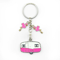 Van Go Collections Keyring Sunliner - Vintage Pink