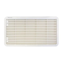 Dometic Fridge Vent LS300 (Frame & Grill) White