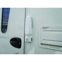 Milenco Security Door Lock - White