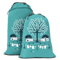 Van Go Collections Expandable Laundry Bag - Summer Teal