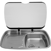 Spinflo Argent sink  Left Hand drainer