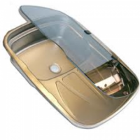 Spinflo Argent Sink With Right Hand Drain