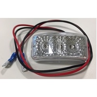 Light LED Amber Front Clear Lens 22336WCAK-W