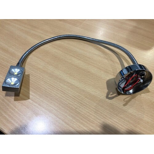 Led gooseneck reading shop light