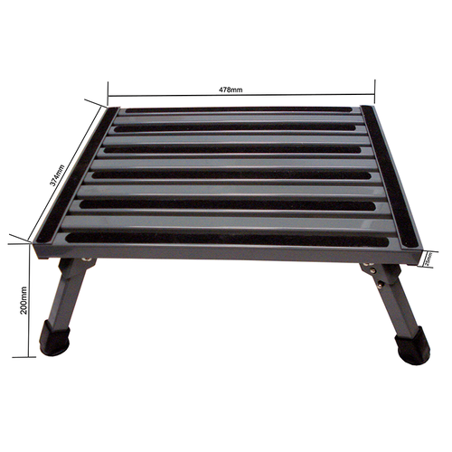 Product main image of Coast Aluminium Folding Step With Non Skid Strips from Coast2Coast