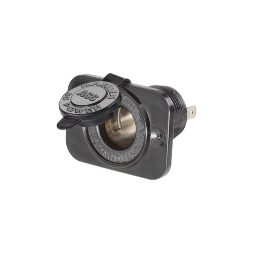 Product main image of NARVA Heavy-Duty Accessory Socket Surface Mount Black 81026BL from Coast2Coast