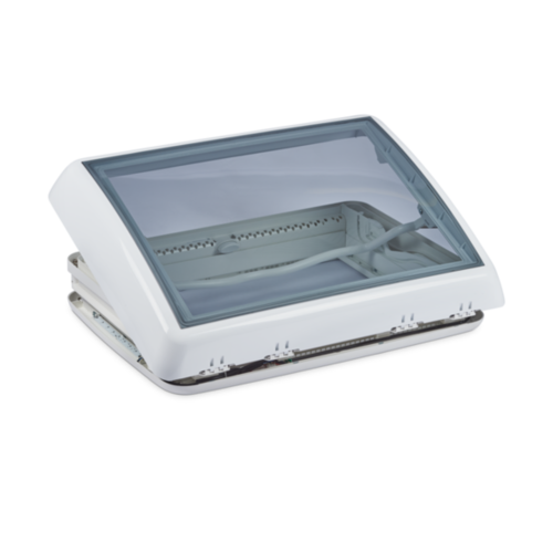 Product main image of Dometic Midi Heki skylight with LED lighting & White edge dome DOM14921702 from Dometic