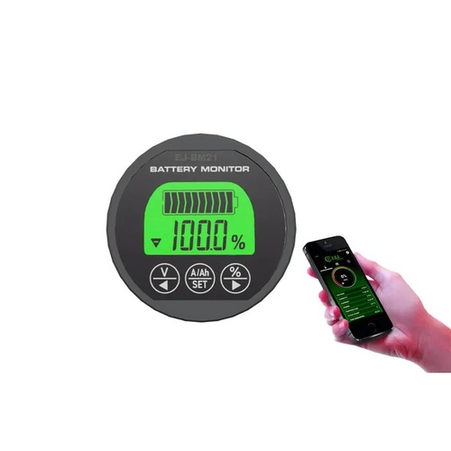 Product main image of Electro Parts Battery Monitor Bluetooth - Round 500A from Electro Parts
